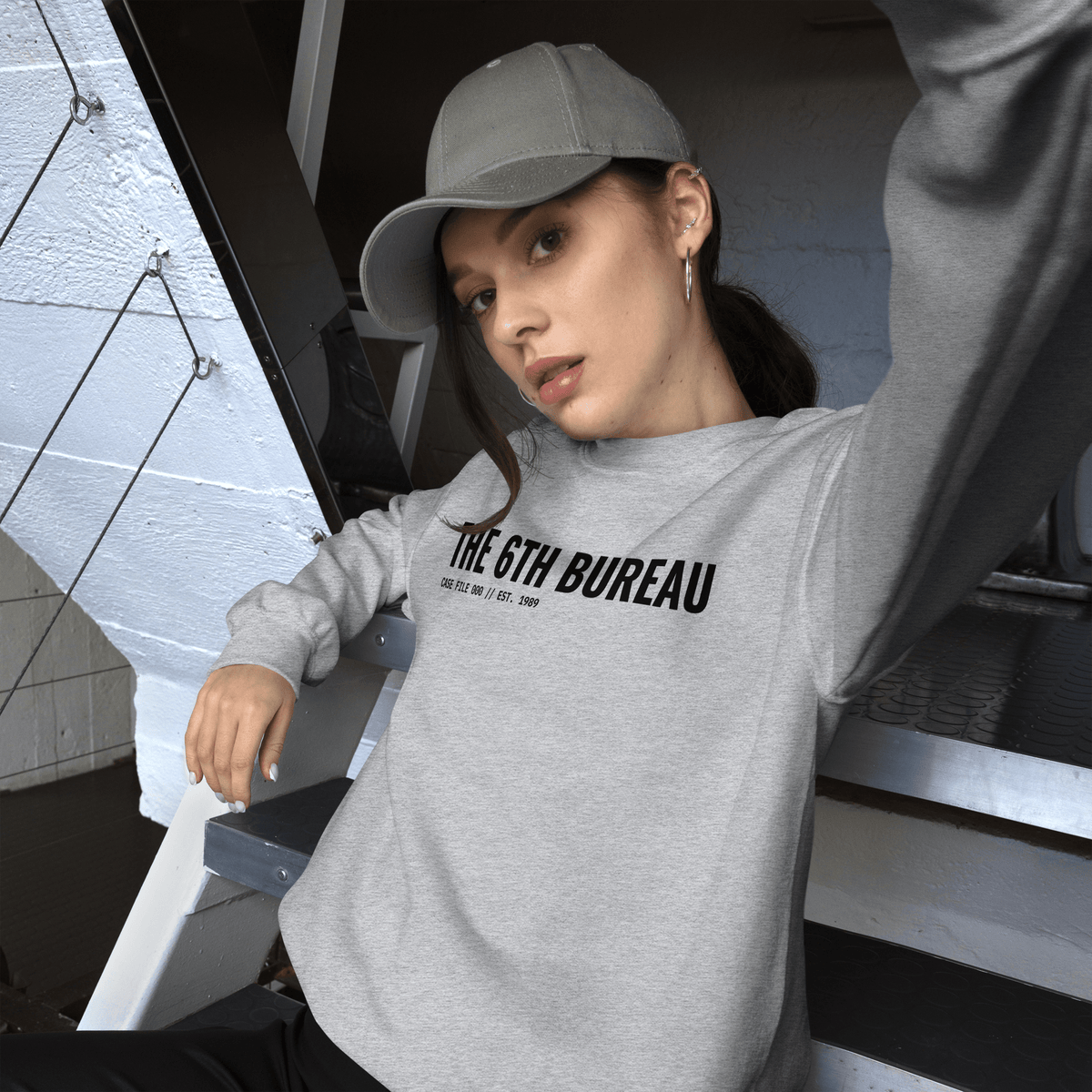The 6th Bureau "Agency" Crewneck Sweatshirt - The 6th Bureau