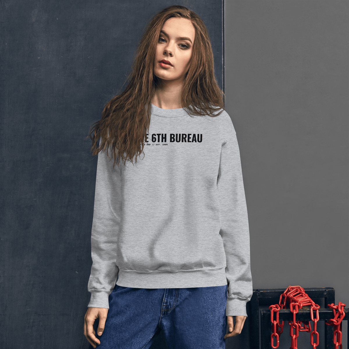 The 6th Bureau "Agency" Crewneck Sweatshirt - The 6th Bureau