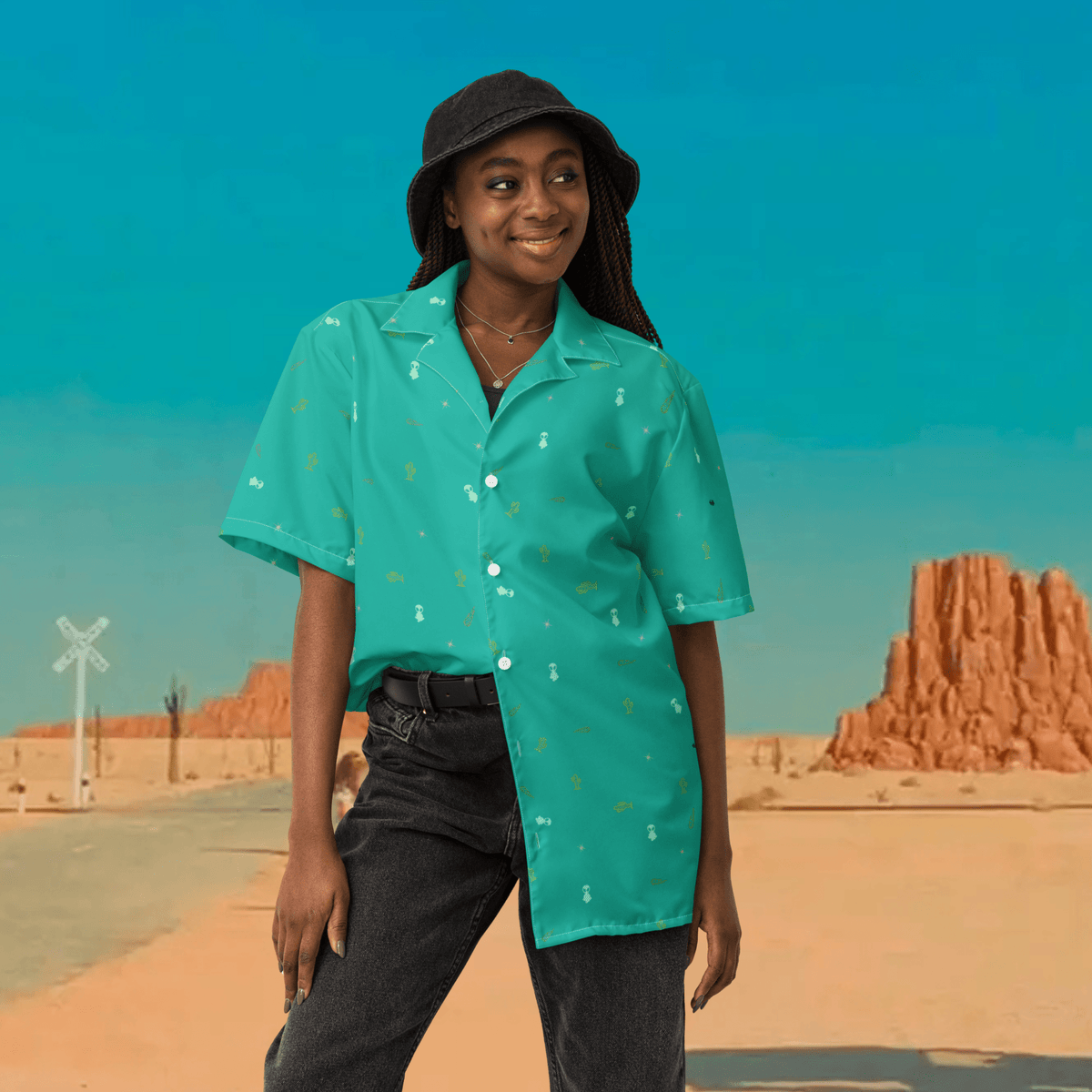 The 6th Bureau "Asteroid City" Camp Shirt - The 6th Bureau