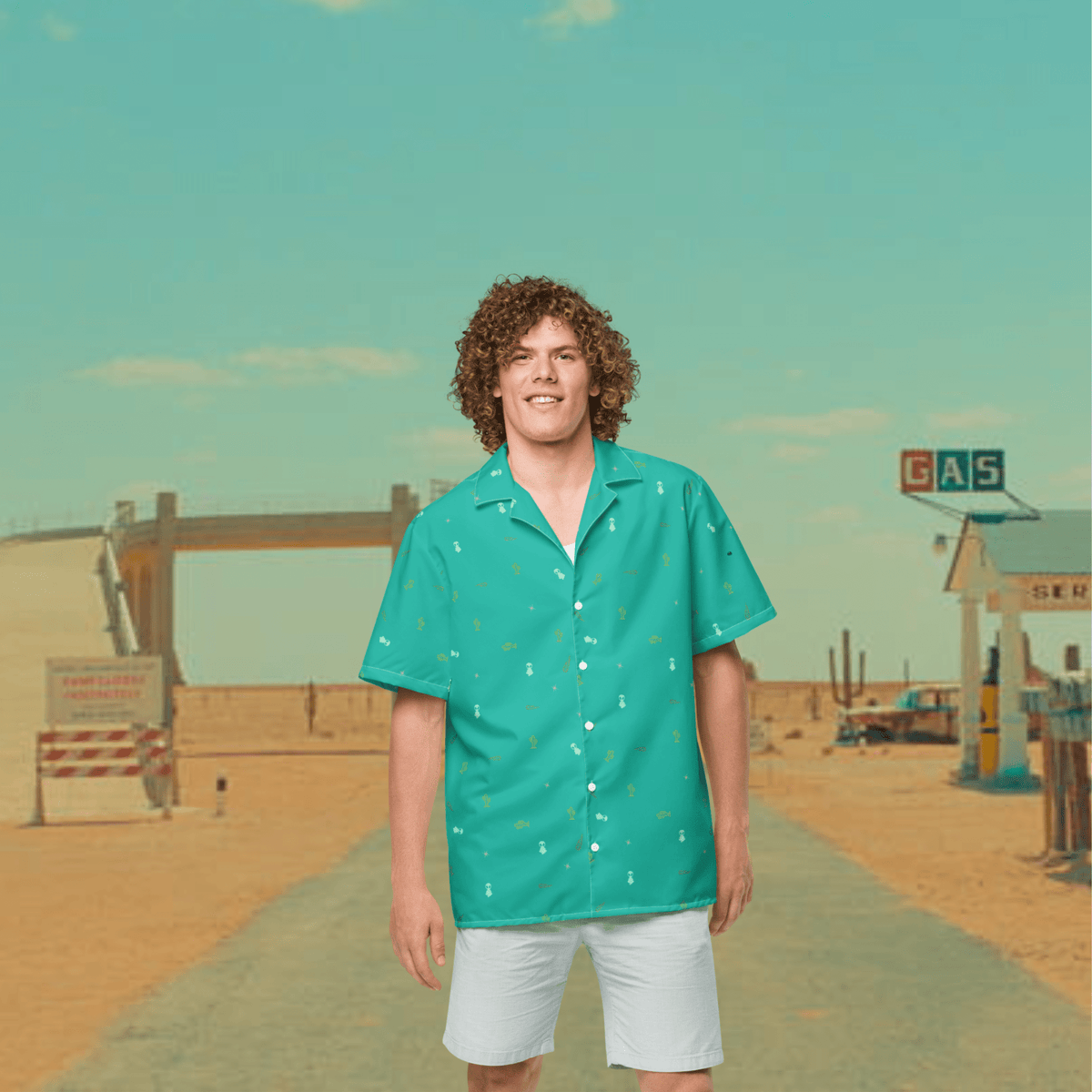 The 6th Bureau "Asteroid City" Camp Shirt - The 6th Bureau