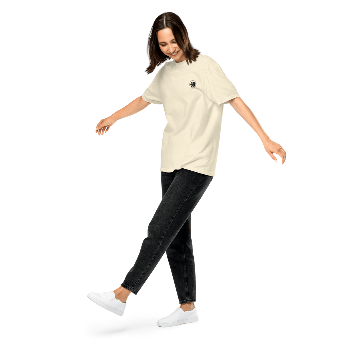 The 6th Bureau "Bureau Standard" Tee | Minimalist Embroidered Streetwear - The 6th Bureau