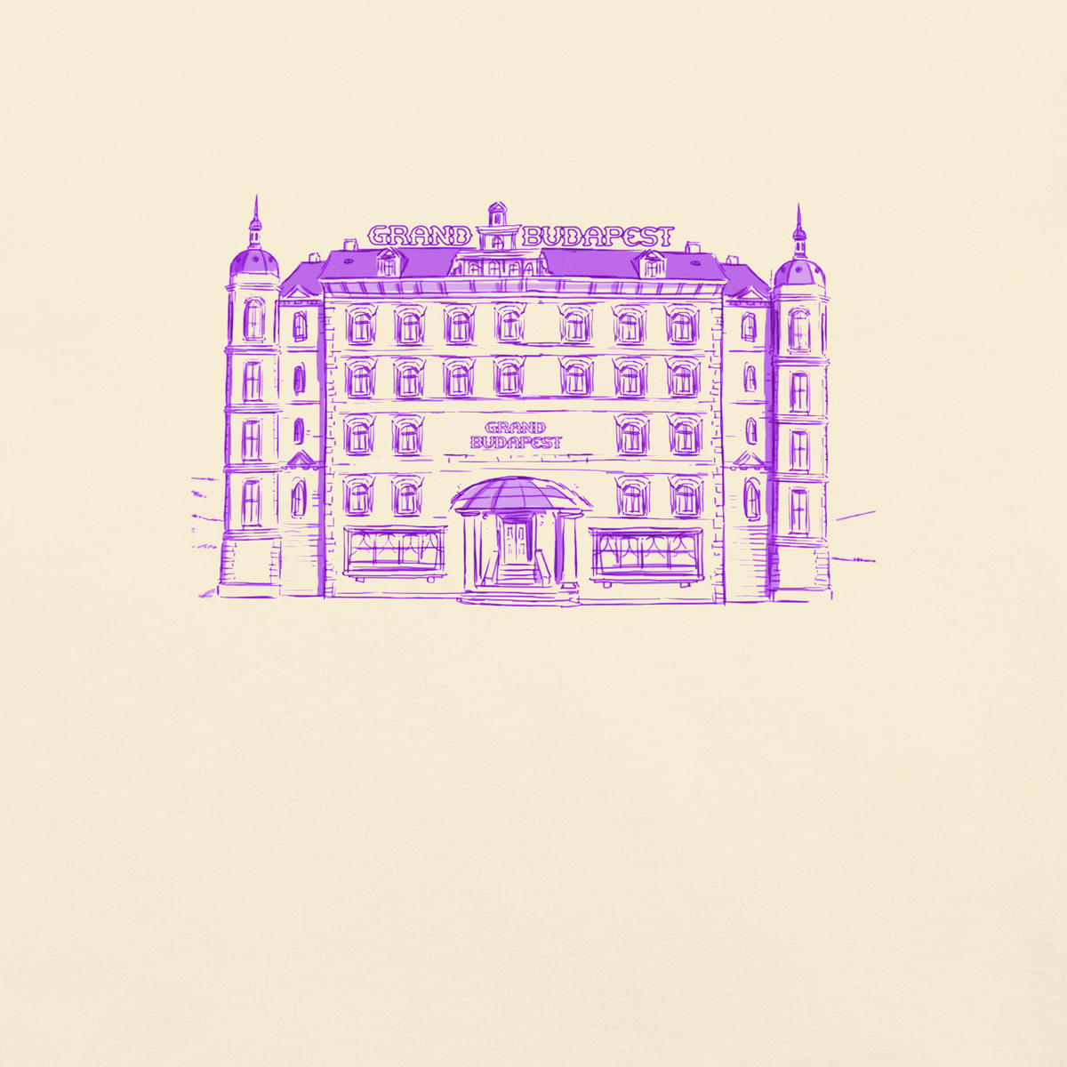The 6th Bureau "Grand Budapest" Tee - The 6th Bureau